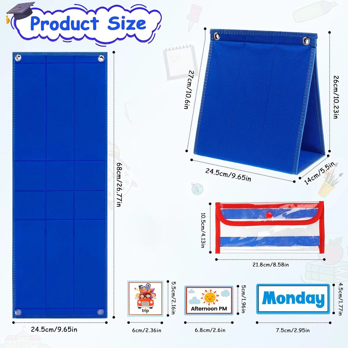 Visual Daily Schedule for Kids, Learning Educational Toy