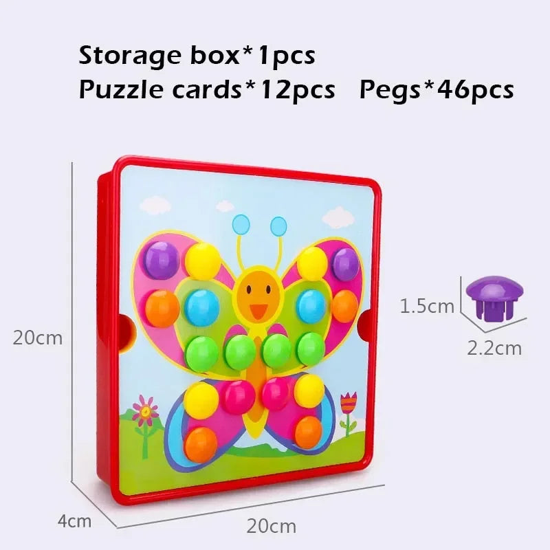 3D Puzzle Games Jigsaw Board for Children Kids Educational Toys