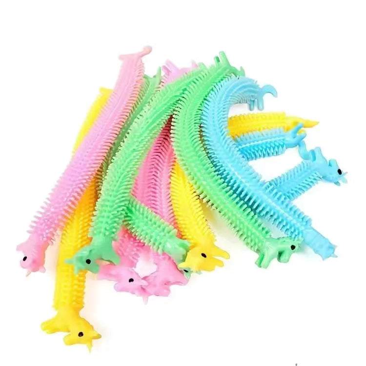 18-3PCS Funny Noodle Fidget Toys, Stress Relief Autism Vent Toy