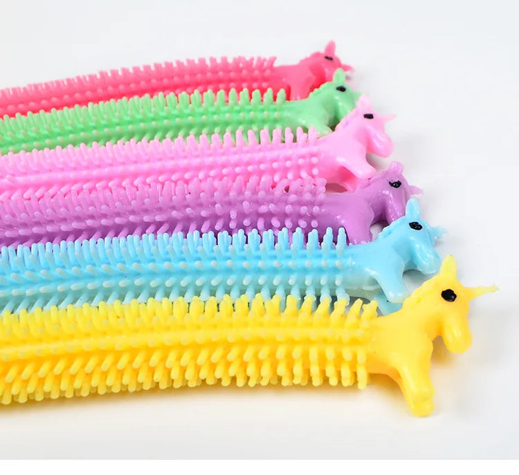 18-3PCS Funny Noodle Fidget Toys, Stress Relief Autism Vent Toy