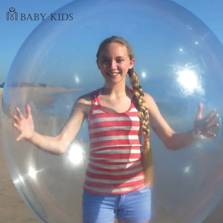 Kids Children Outdoor Soft Air Water Filled Bubble Ball Blow Up Balloon Toy Fun Party Game Summer Gift Inflatable Gift